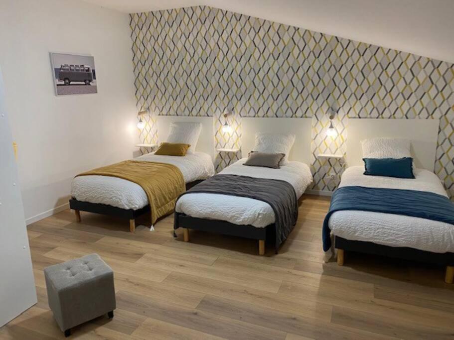 Au Petit Bragard- Triplex Proche Centre Ville Saint-Dizier Exteriör bild